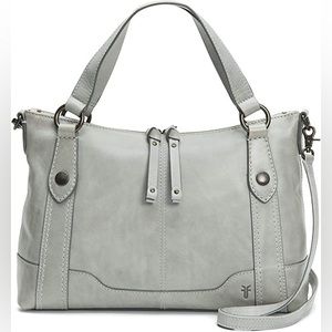 Frye Melissa Medium Satchel Color~ ASH~ Light Gray